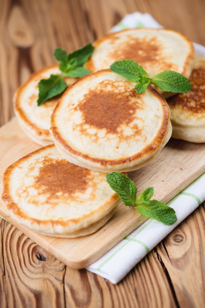 Pancakes protéinés faible en calories, riche en protéines